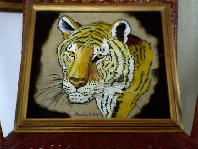 tigre Oil Glass Animals