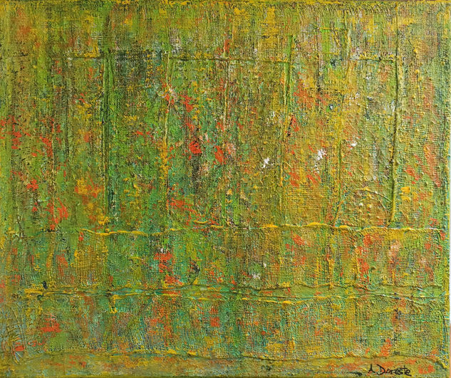 Jardín secreto Media Mixta Lienzo Otros