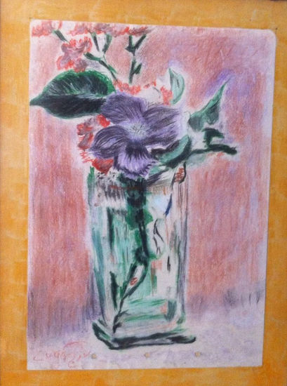 flores Acrílico Lienzo Floral