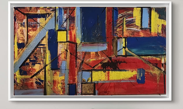 Arquitectura del caos Acrílico Lienzo Figura