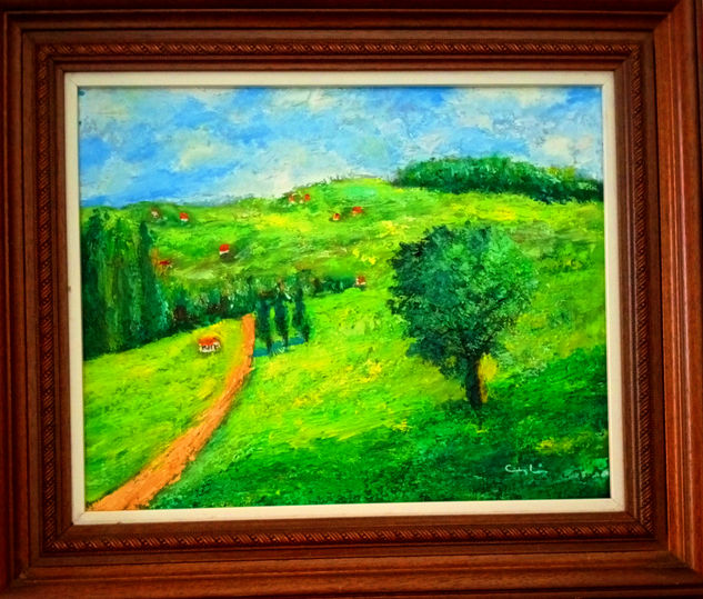 Paisje-4 Oil Canvas Landscaping