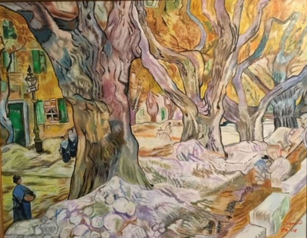 Road Menders Acrylic Card Landscaping