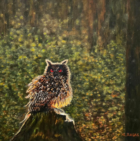 Ulular Oil Canvas Animals