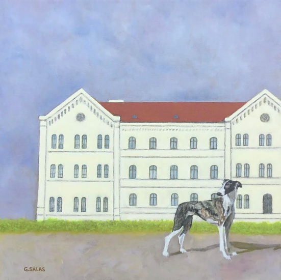Unheimlich I Oil Canvas Animals