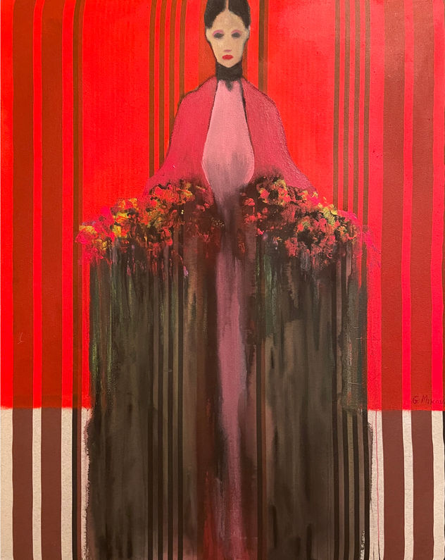 Mujer fuerte en flor