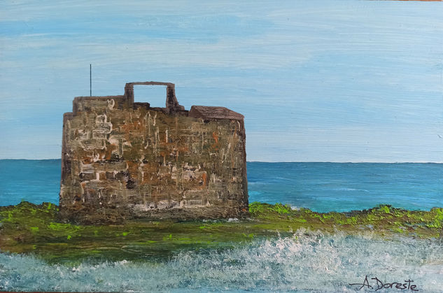 Castillo de San Cristóbal Acrylic Panel Landscaping