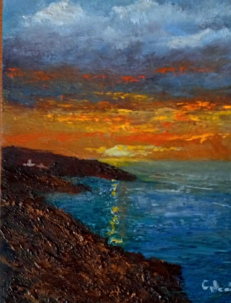 Atardecer desde Busto