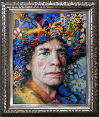 Mick Jagger portrait