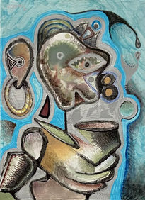 Retrato en punto...