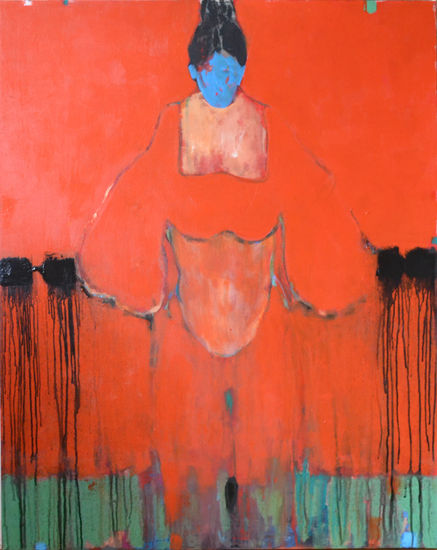 Abstracted woman Acrílico Lienzo Figura
