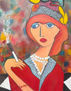 Lady smoking