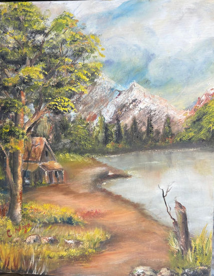Woods Óleo Lienzo Paisaje