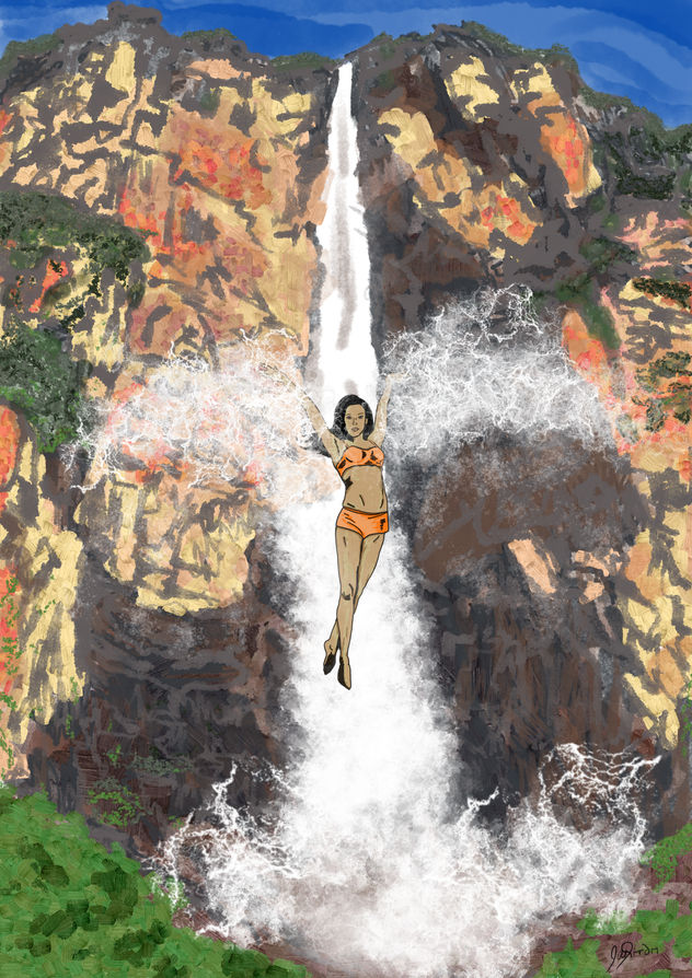 Cascada Mujer Woman's Waterfall