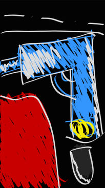Gun blood