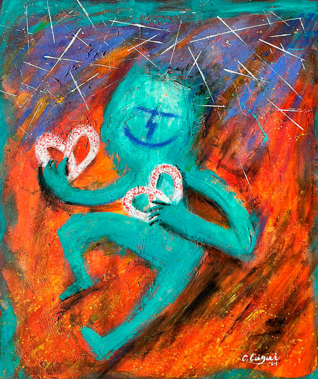 ANTOJO ESTELAR Mixed media Canvas Others