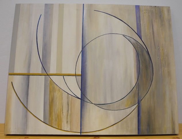 GEOMÈTRIC Acrylic Canvas Figure Painting