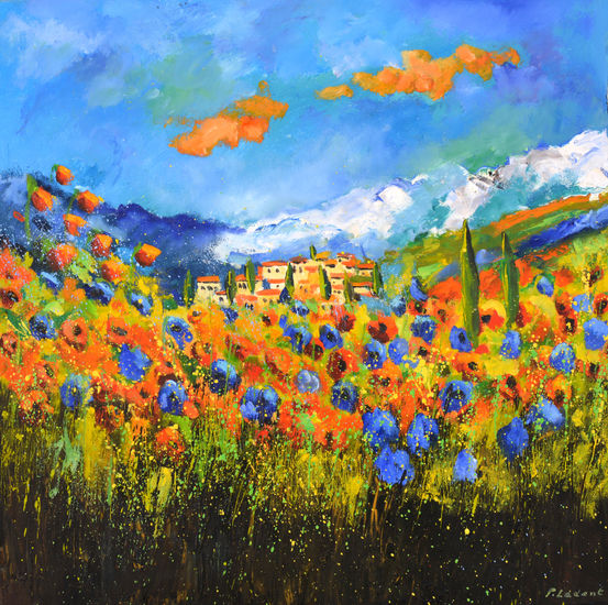 Provence summer 7725 Óleo Lienzo Paisaje