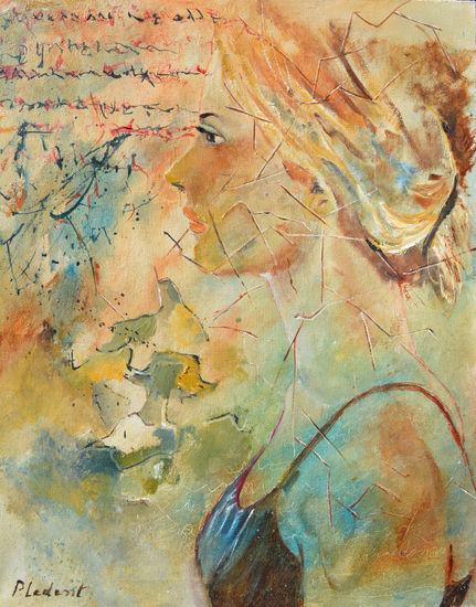 Mylena Óleo Lienzo Figura