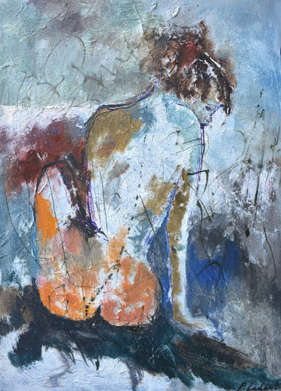 Cynthia Oil Canvas Nude Paintings