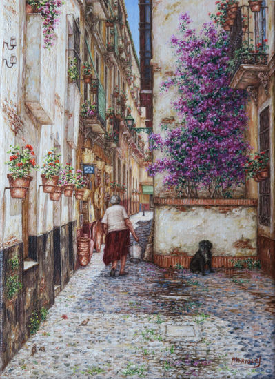 Calle Coronado Oil Canvas Landscaping