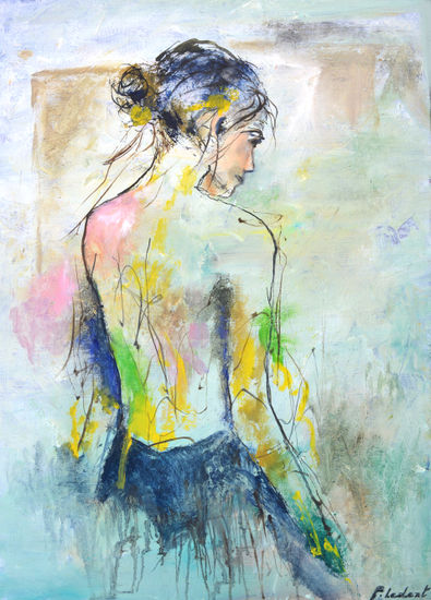 Anna Oil Canvas Nude Paintings