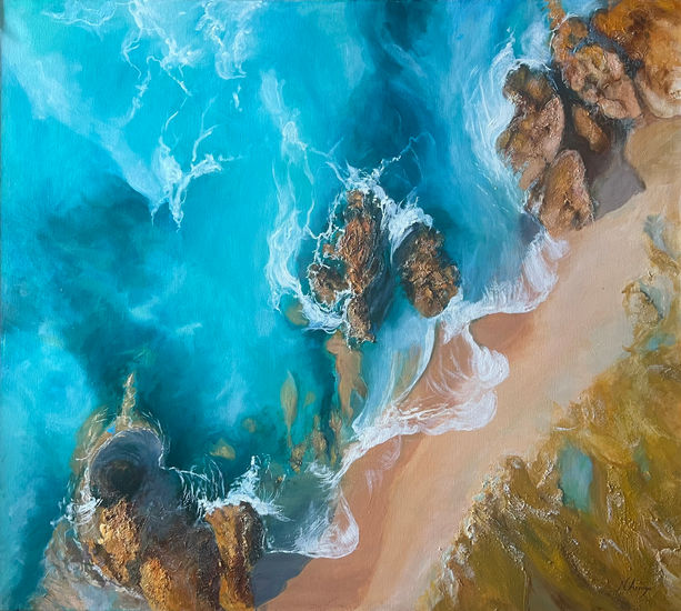 Aliento del mar Oil Canvas Marine Painting