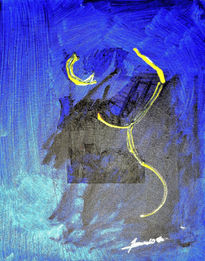 Mujer y Luna...
