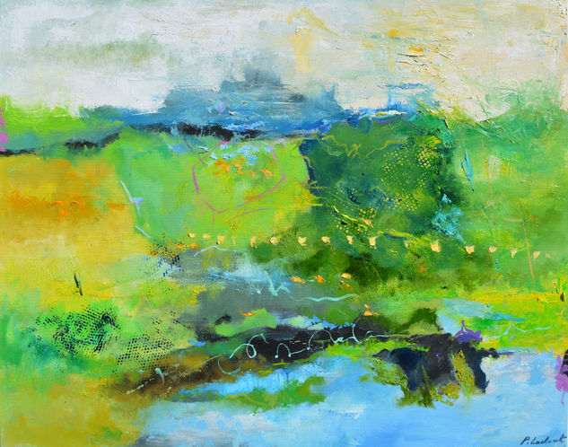 Beneath a shifting sky Oil Canvas Others