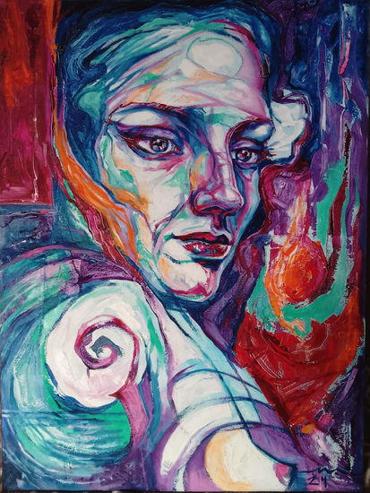 Ocean & Passion Óleo Lienzo Figura