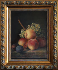 Still Life of Peaches