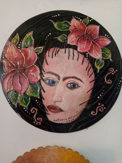 rostro Oil Canvas Floral Painting