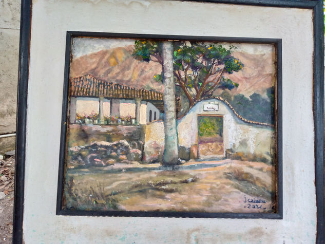 casa Oil Canvas Landscaping
