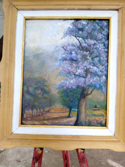arbol Óleo Lienzo Paisaje