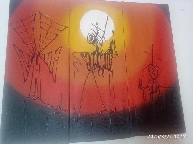 Quijote de la mancha Others Canvas Portrait