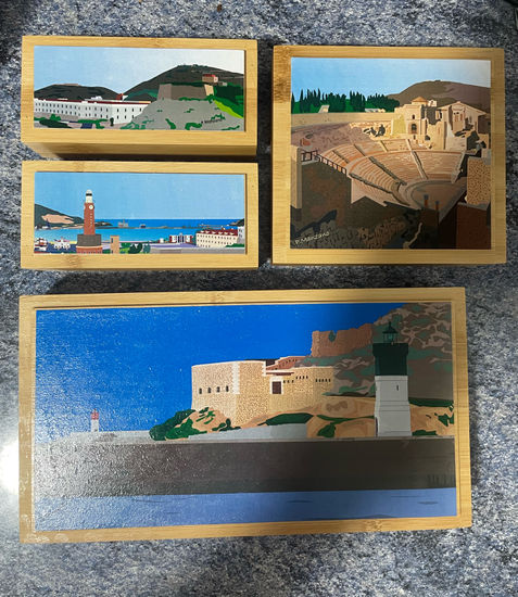 Panorámicas de Cartagena Monograbado