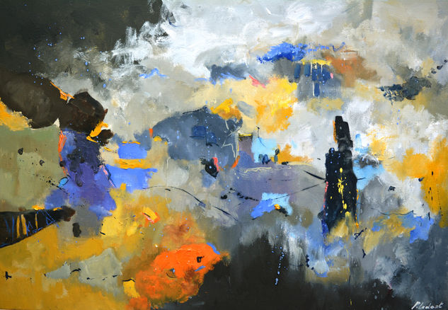 Elegy for a broken horizon Óleo Lienzo Otros