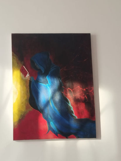 El bibliotecario Acrílico Lienzo Figura