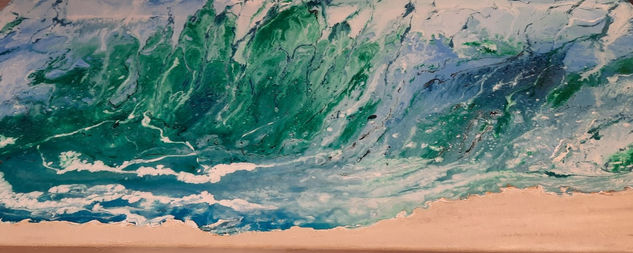 ONES Acrylic Canvas Marine Painting