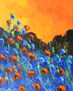 Red poppies