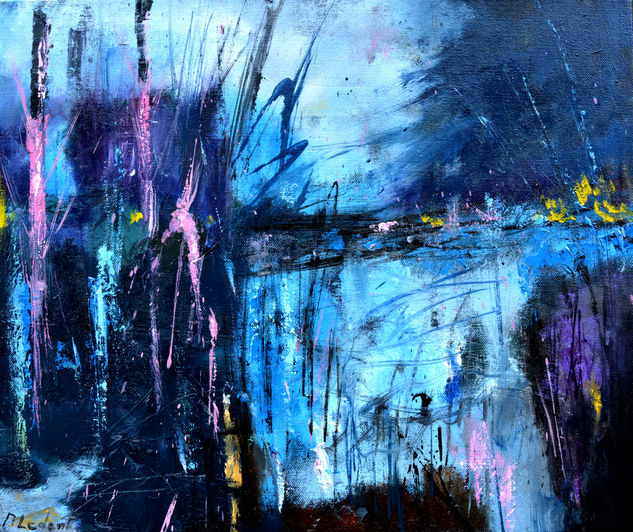 Blue morning Óleo Lienzo Otros