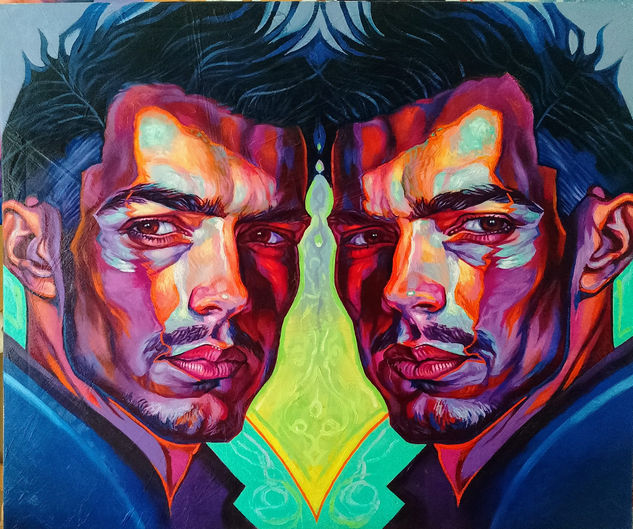 That's the Look Oil Canvas Portrait
