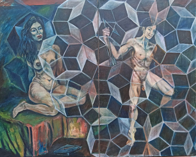 Amor Fati Oil Canvas Nude Paintings