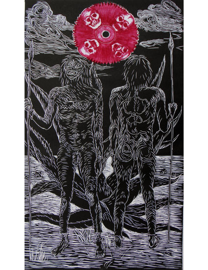 Sin título Linograbado