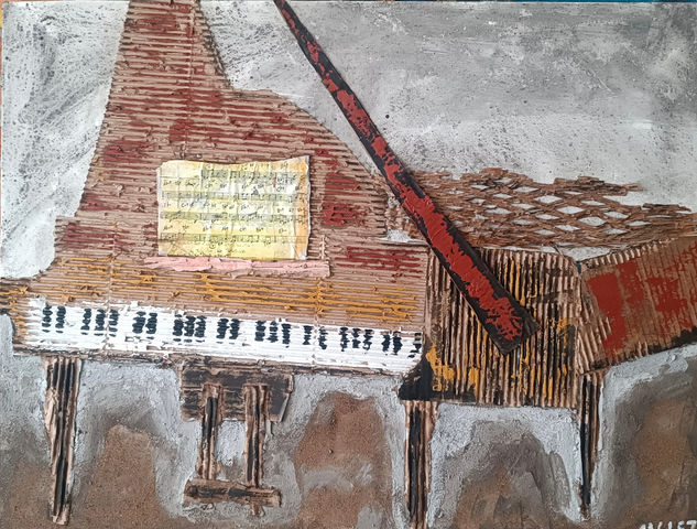 Piano de cola Others Canvas Others