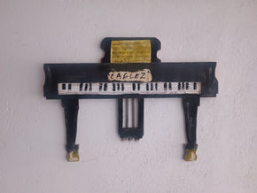 Piano en arte objeto