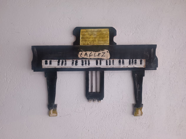 Piano en arte objeto