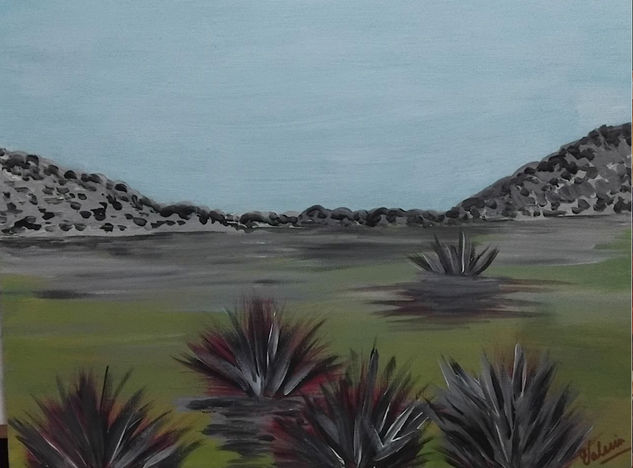 Sin título Acrylic Panel Landscaping