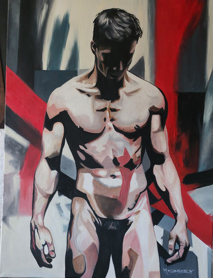 Retorno Óleo Lienzo Desnudos