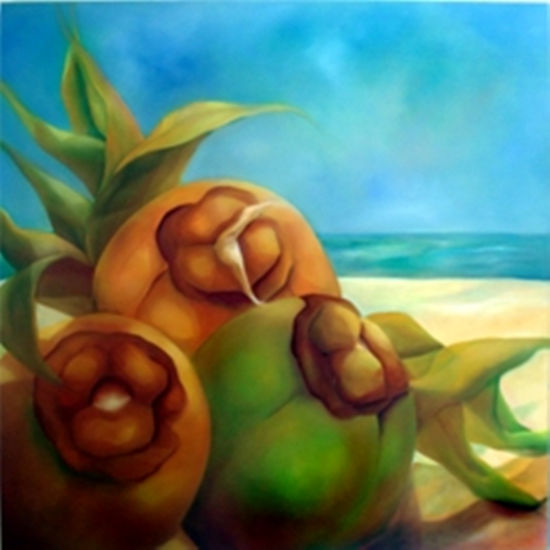 De la Serie De Mi Tierra # 3 Oil Canvas Still Life Paintings