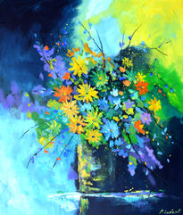 A colourful still life